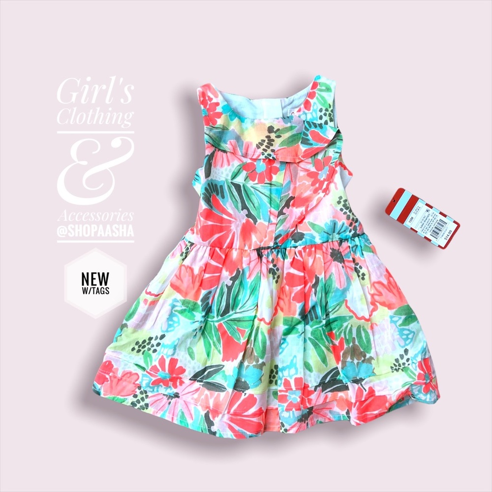 Floral Dress (Size: 18 Months)